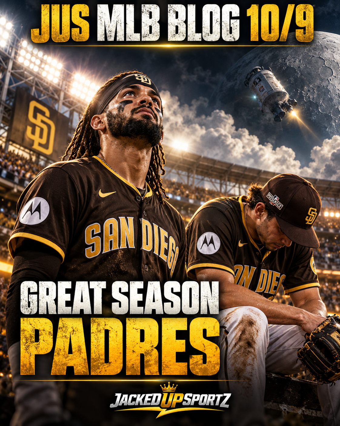 JUS MLB BLOG 10/9: GREAT SEASON, PADRES. SOMETIMES BASEBALL IS JUST BASEBALL.